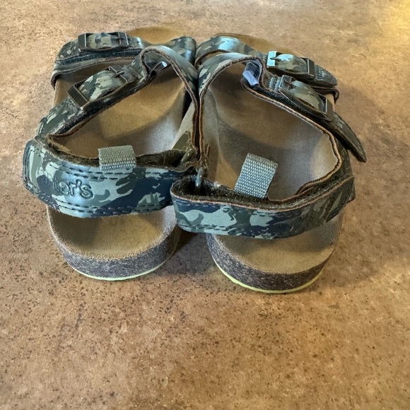 Carter's - Green Camouflage Kids Sandals Boys,
Size 10 - Picture 5 of 5